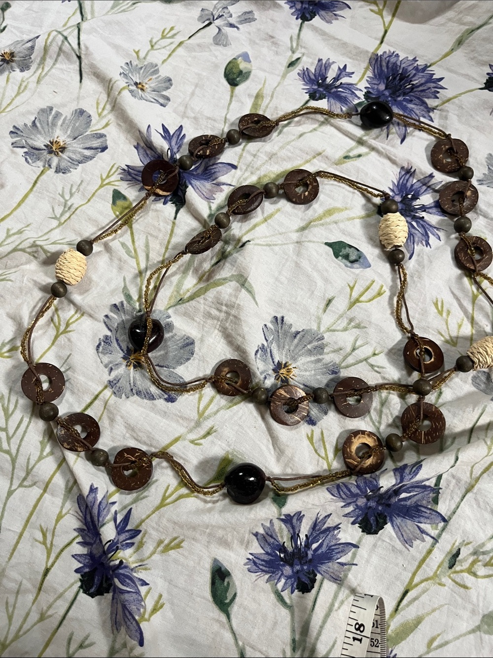 Boho extra-long statement necklace 🌿